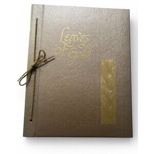 Leaves of Gold Gift Edition – Inspirational Writings Hardcover Book (1997）